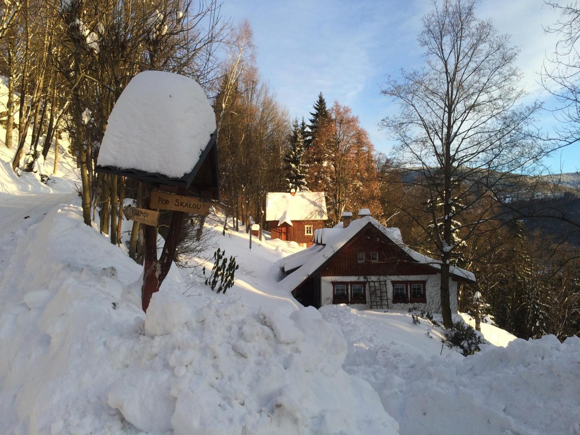 Chalupa Pod Skalou Ii. Villa Paseky nad Jizerou Exterior foto